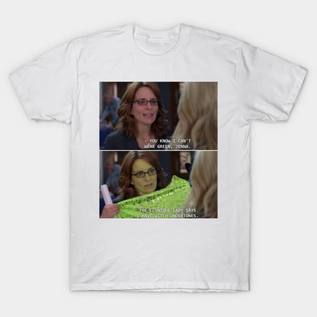 Liz Lemon - Witch Undertones T-Shirt by Trashley Banks